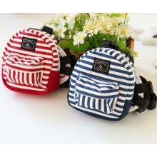 Mini Small Striped Portable Pet Backpack